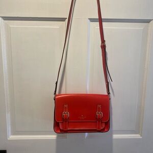 Kate Spase Red leather purse